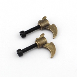 MP33 copper Dead Scythe handle fitted screw