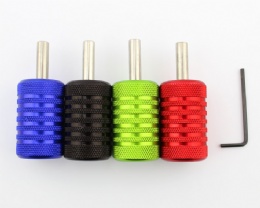 GT31 knurled grip aluminum alloy grips colored 25,30,35mm
