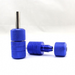 GT34 Self-locked 25mm aluminum alloy grip Blue