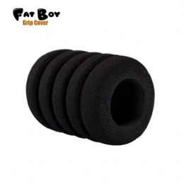 GT52 Fatboy black memory foam grip cover